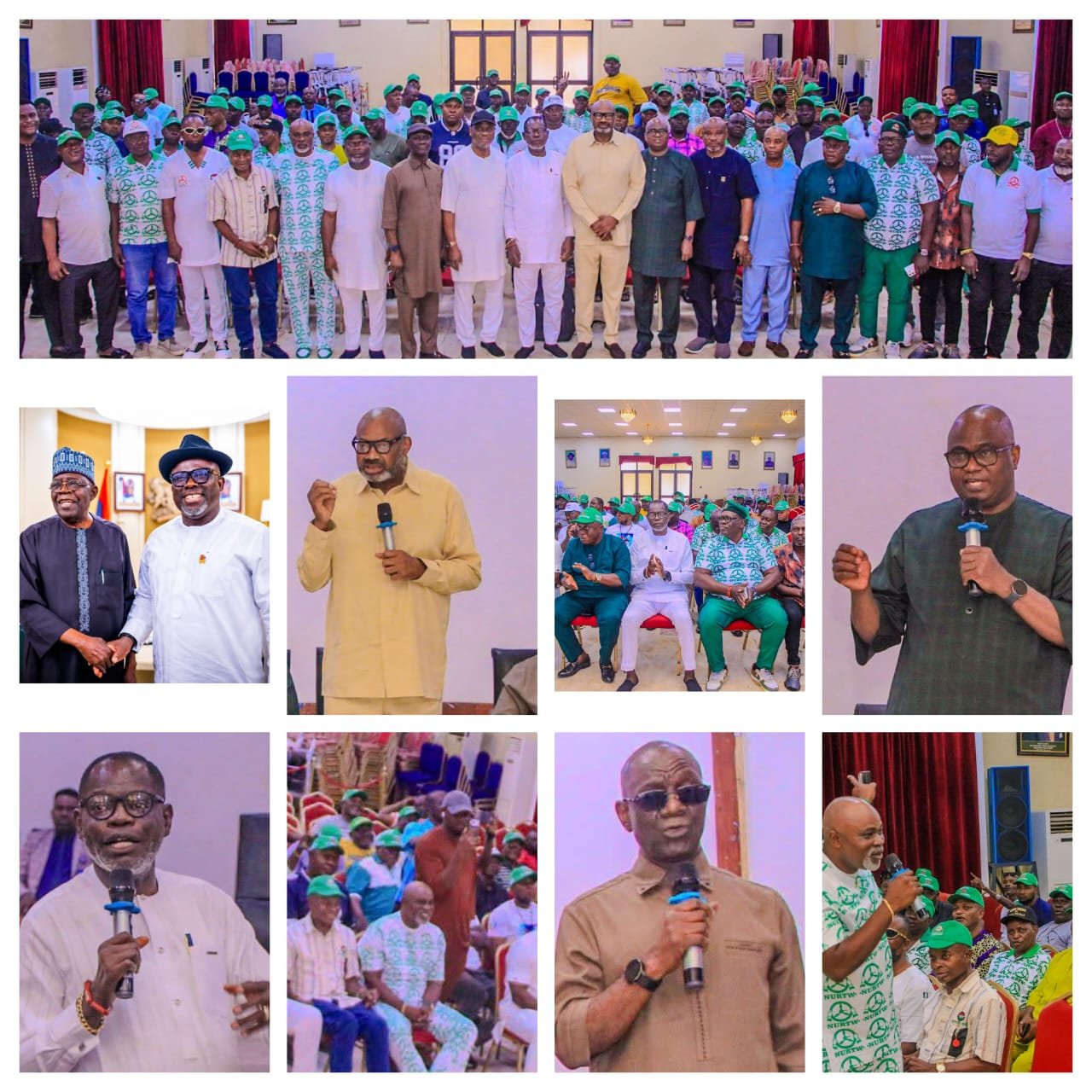 NURTW Delta Endorses Tinubu, Oborevwori, APC Candidates for 2027 Elections