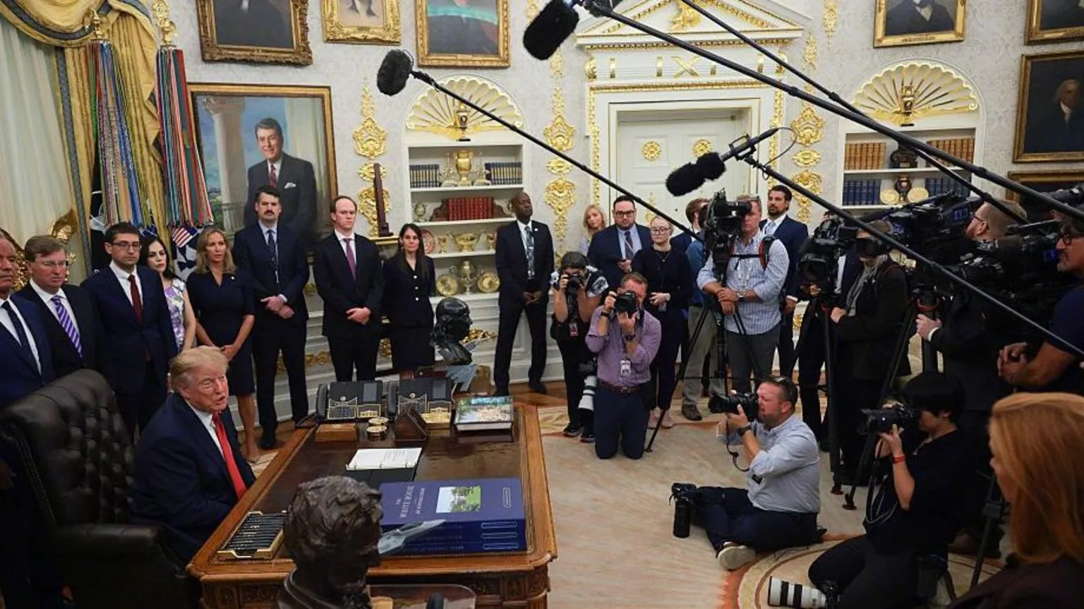 Trump Announces White House Ban on CNN, MS NOW and Politico