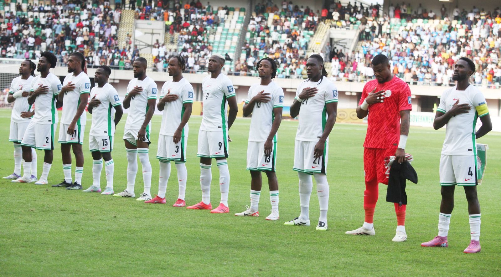 AFCON 2025: Osimhen captains as Chelle names Super Eagles starting XI against Morocco